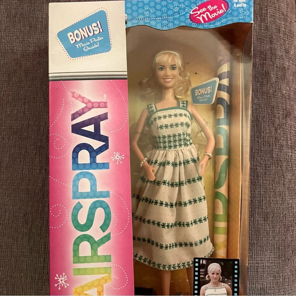 HAIRSPRAY Amber Von Tussle 2007 Collectible Rare Vintage Doll NWT